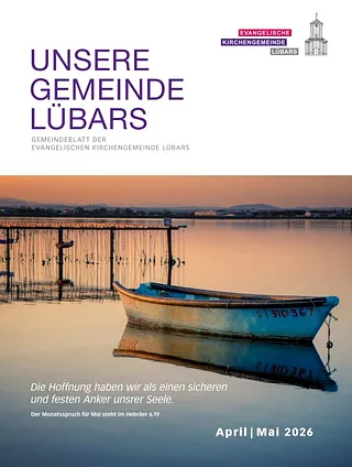 Foto Titelblatt Gemeindebrief Lübars April / Mai 2026