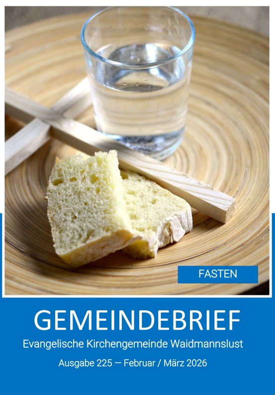 Foto Titelblatt Gemeindebrief Waidmannslust Februar / März 2026