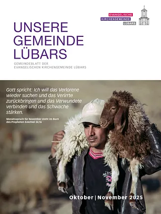 Foto Titelblatt Gemeindebrief Lübars Oktober/November 2025