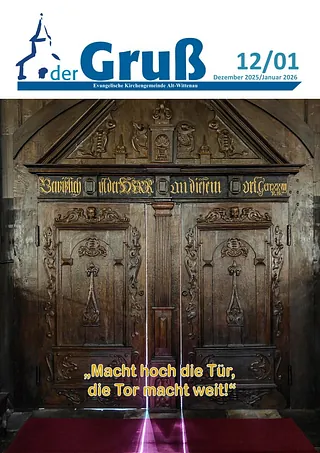 Titelbild des aktuellen Gemeindebriefes Alt-Wittenau