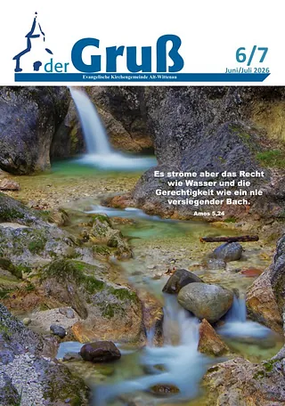 Titelbild des aktuellen Gemeindebriefes Alt-Wittenau