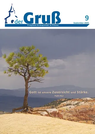 Foto vom Titelbild des aktuelles Gemeindebriefes Alt-Wittenau