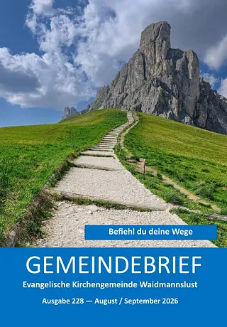 Foto Titelblatt Gemeindebrief Waidmannslust Juni / Juli 2026