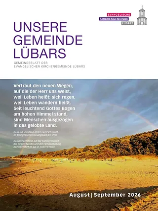 Foto Titelblatt Gemeindebrief Lübars August / September 2026