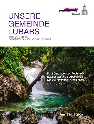Foto Titelblatt Gemeindebrief Lübars Juni / Juli 2026