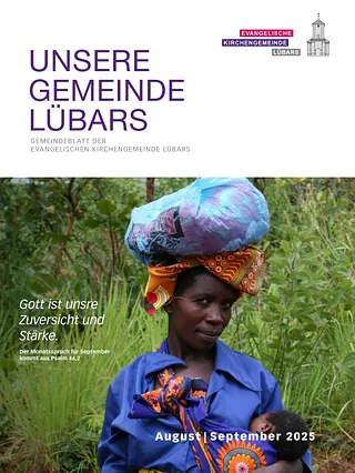 Foto Titelblatt Gemeindebrief Lübars August/September 2025